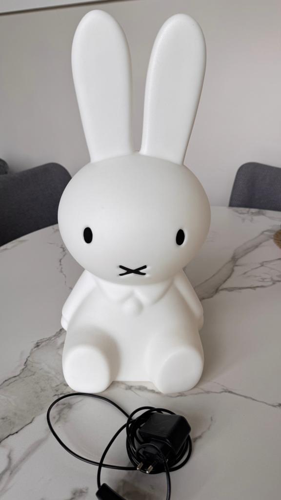 Nijntje Miffy lamp 50 cm, Kinderen en Baby's, Ophalen of Verzenden, Zo goed als nieuw, Lamp