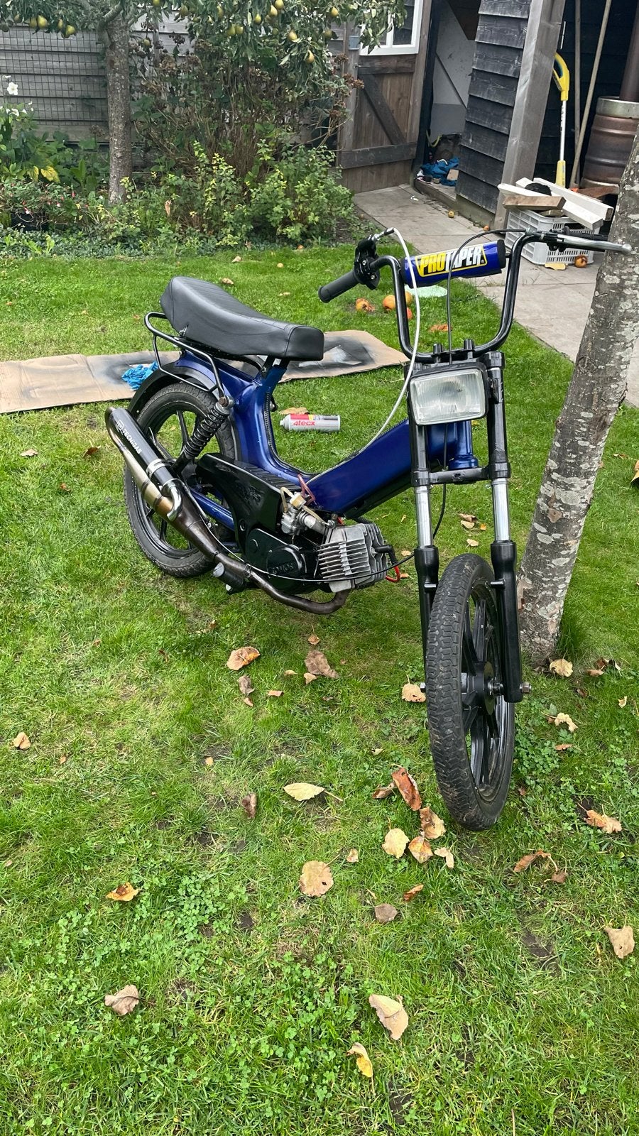 net gespoten tomos 65cc, Fietsen en Brommers, Ophalen, Gebruikt, Maximaal 45 km/u