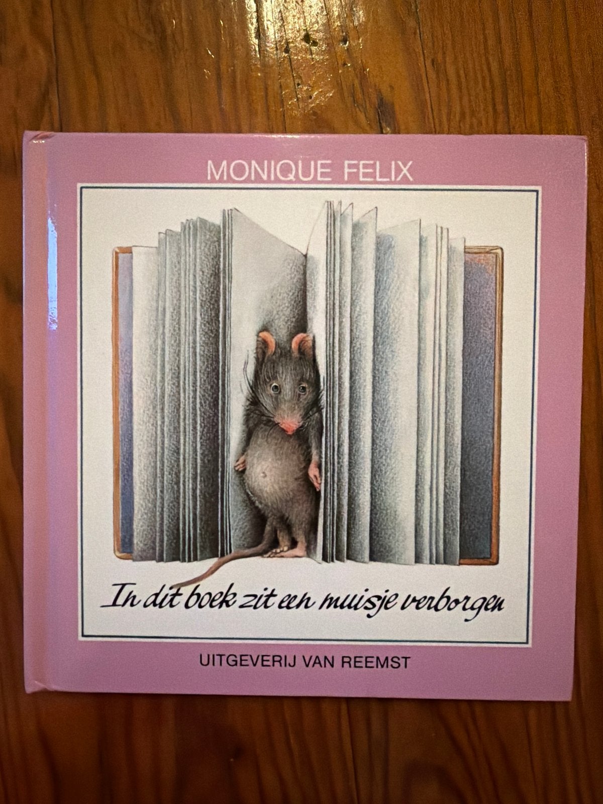 In dit boek zit een muisje verborgen - Monique Felix, Boeken, Kinderboeken | Jeugd | onder 10 jaar, Ophalen of Verzenden, Zo goed als nieuw