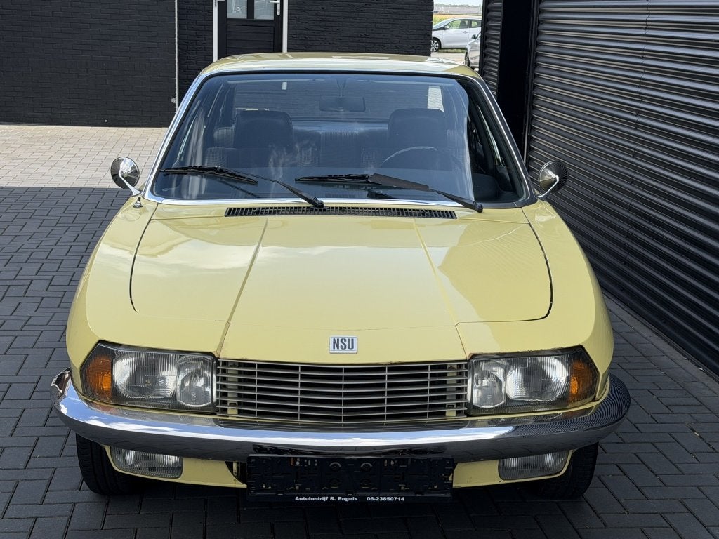 N.S.U. RO 80 1971| GEEL| SCHUIFDAK| UNIEKE AUTO| WANKEL MOTO, foto 8