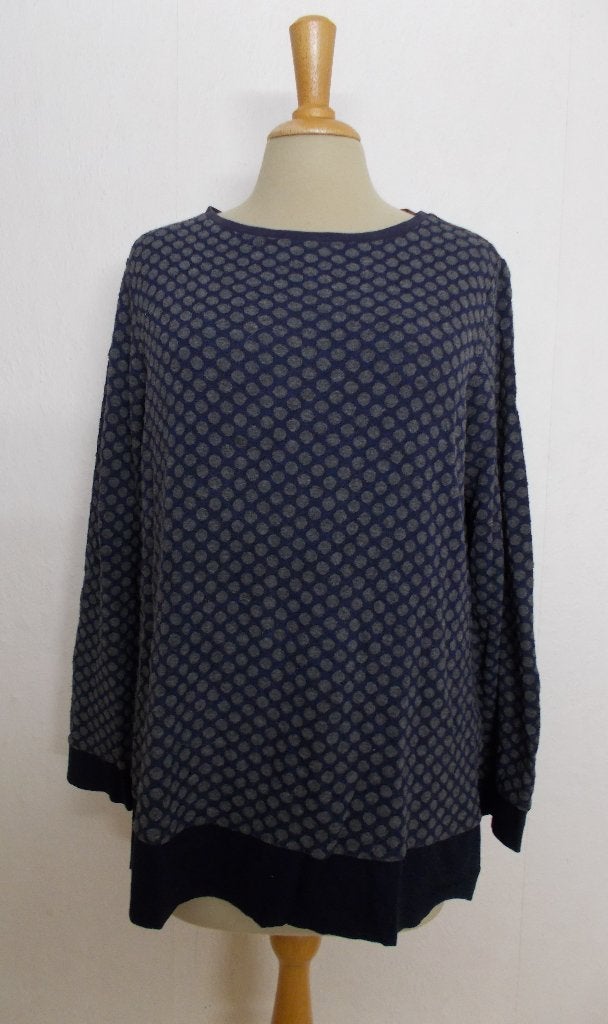 Leuke top/sweater van Daniel & Mayer (made in Italy) L, Kleding | Dames, Maat 42/44 (L), Zo goed als nieuw, Lange mouw, Verzenden
