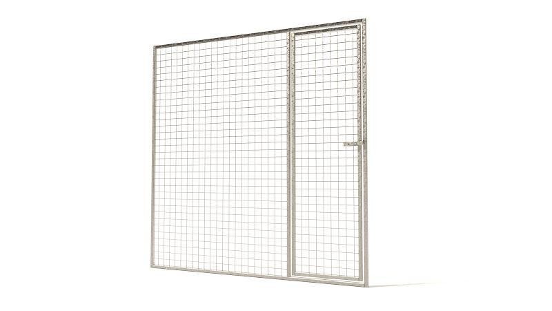 Konijnenren panelen gegalvaniseerd, 110 cm of meer, Overige typen, 60 tot 90 cm, Nieuw