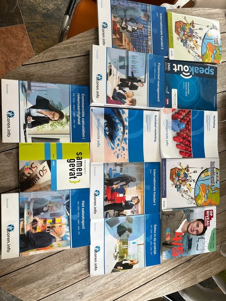 Schoolboeken MBO Sales/Marketing, Boeken, Ophalen of Verzenden, Zo goed als nieuw, Noordhoff Uitgevers, Bedrijfseconomie of M&O