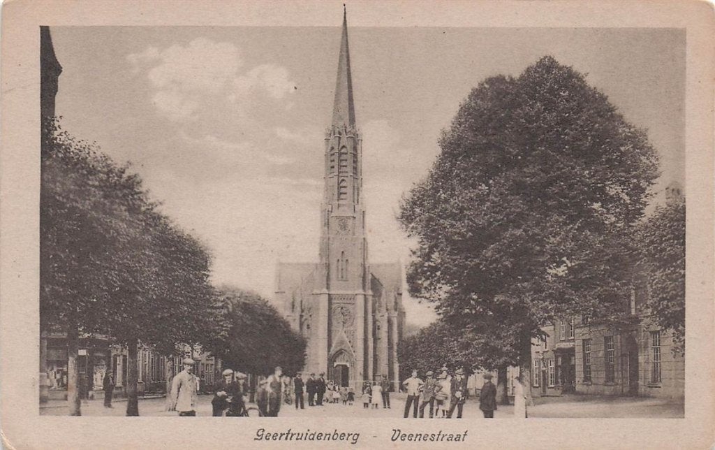 703-080-009 Geertruidenberg Veenestraat, Verzamelen, Verzenden, Voor 1920, Noord-Brabant