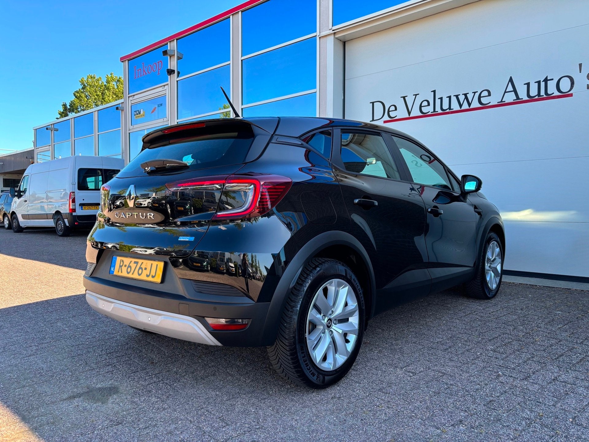 Renault Captur 1.6 E-Tech full hybrid 145 techno|Cruise|Came, Stof, Gebruikt, 4 cilinders, 715 kg