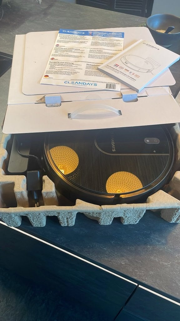 1x zo goed als nieuwe robotstofzuiger (winkelprijs €375), Witgoed en Apparatuur, Stille werking, Nieuw, Ophalen of Verzenden, Robotstofzuiger