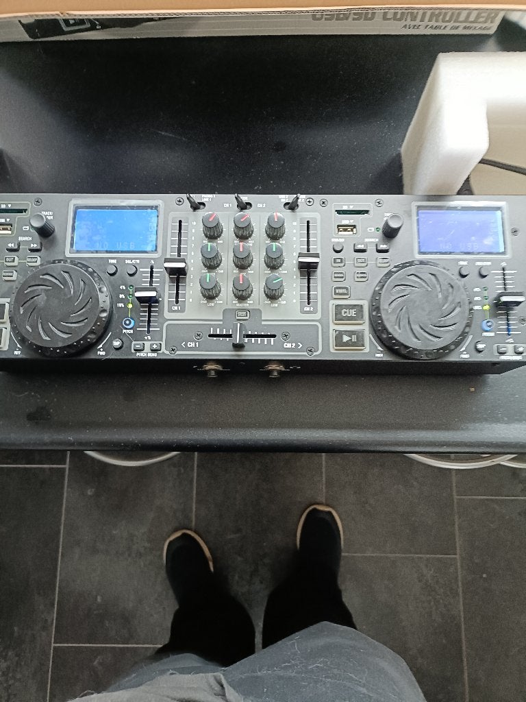 te koop USB/SD SPELER MET AUDIO MIXER, Verzenden, Zo goed als nieuw, Audio