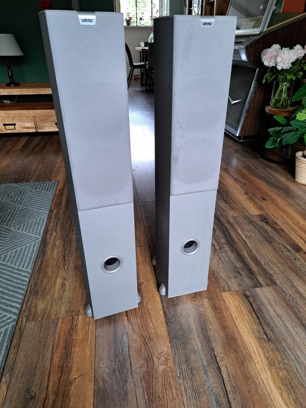 Lifetec LT 40701 3-weg staande luidsprekers (set van 2), Vloerstaande luidspreker, Gebruikt, Ophalen, 150 watt of meer
