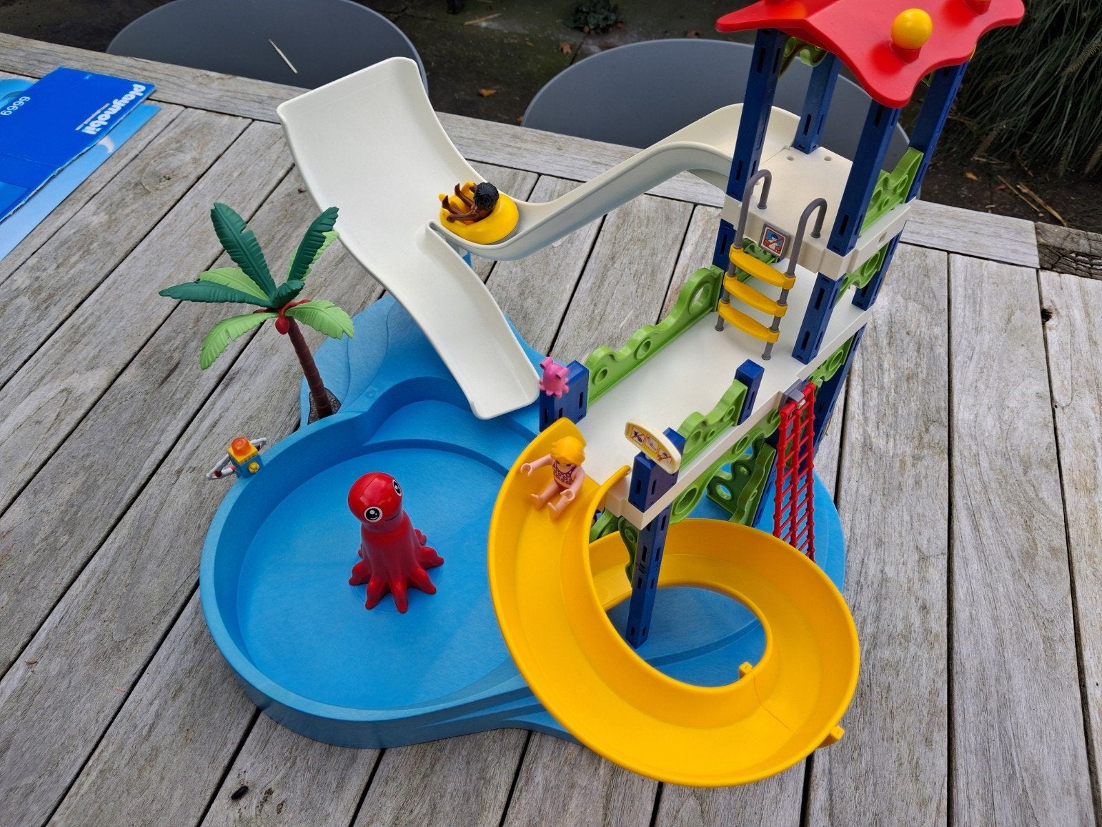 Playmobil Waterpretpark met glijbanen (6669), Ophalen, Complete set, Overige typen, Summer fun