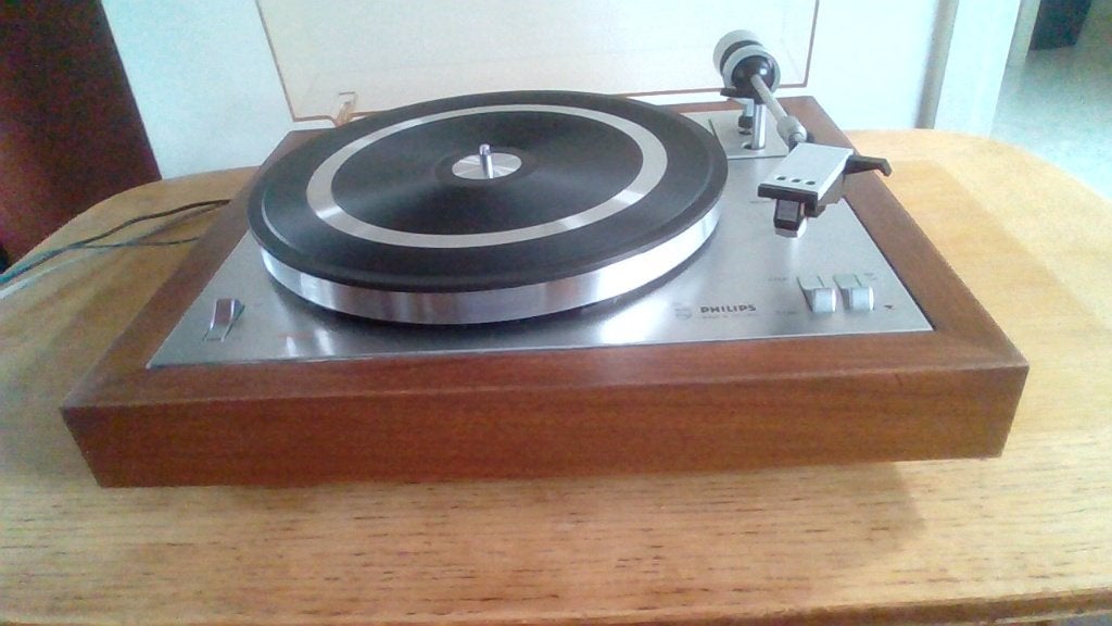 Philips 408 platenspeler, Audio, Tv en Foto, Platenspelers, Ophalen, Gebruikt, Platenspeler, Philips