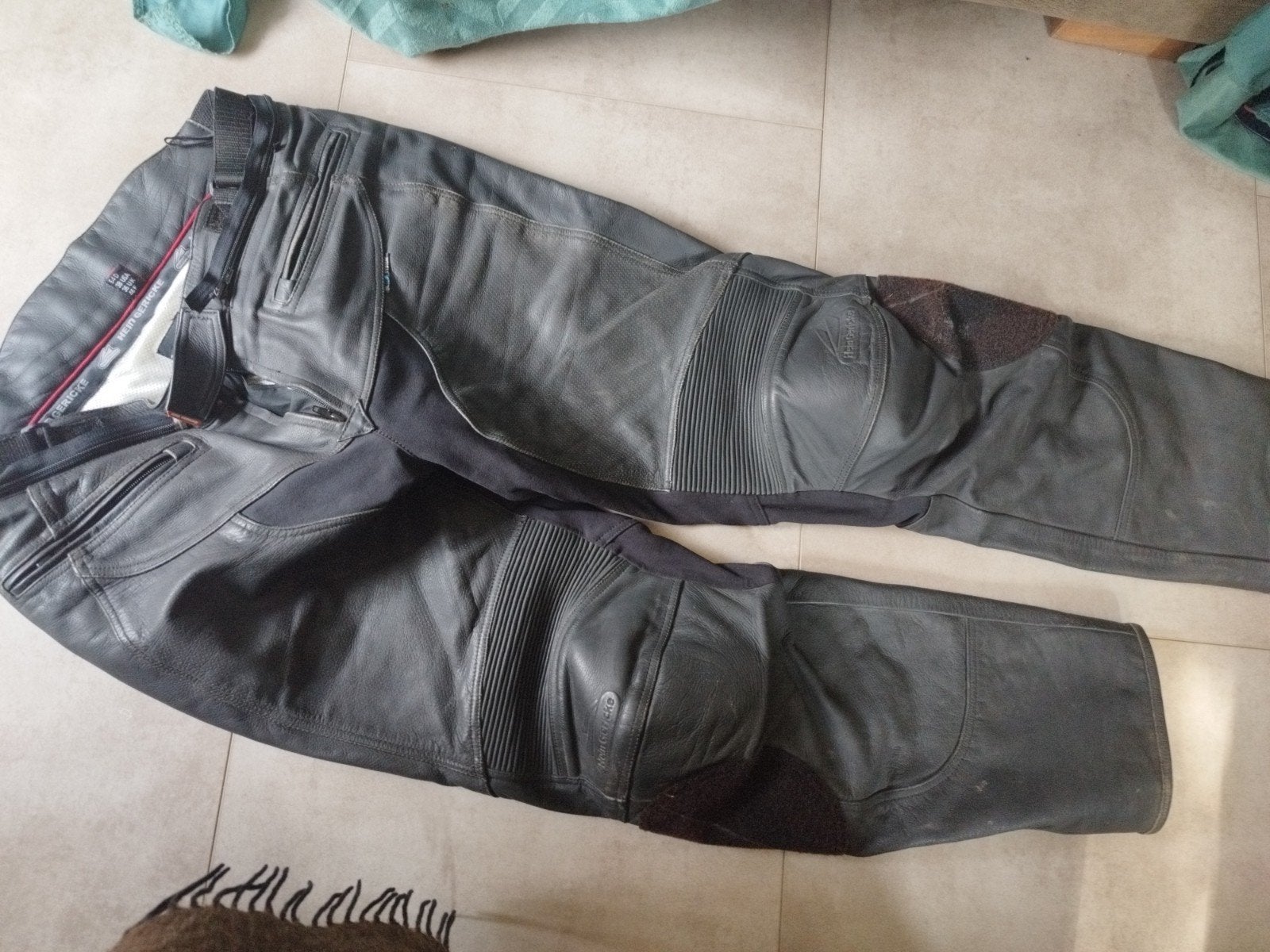 Hein Gericke leren motorbroek, maat 54D, Motoren, Kleding | Motorkleding, Hein Gericke, Broek | leer, Heren, Ophalen of Verzenden