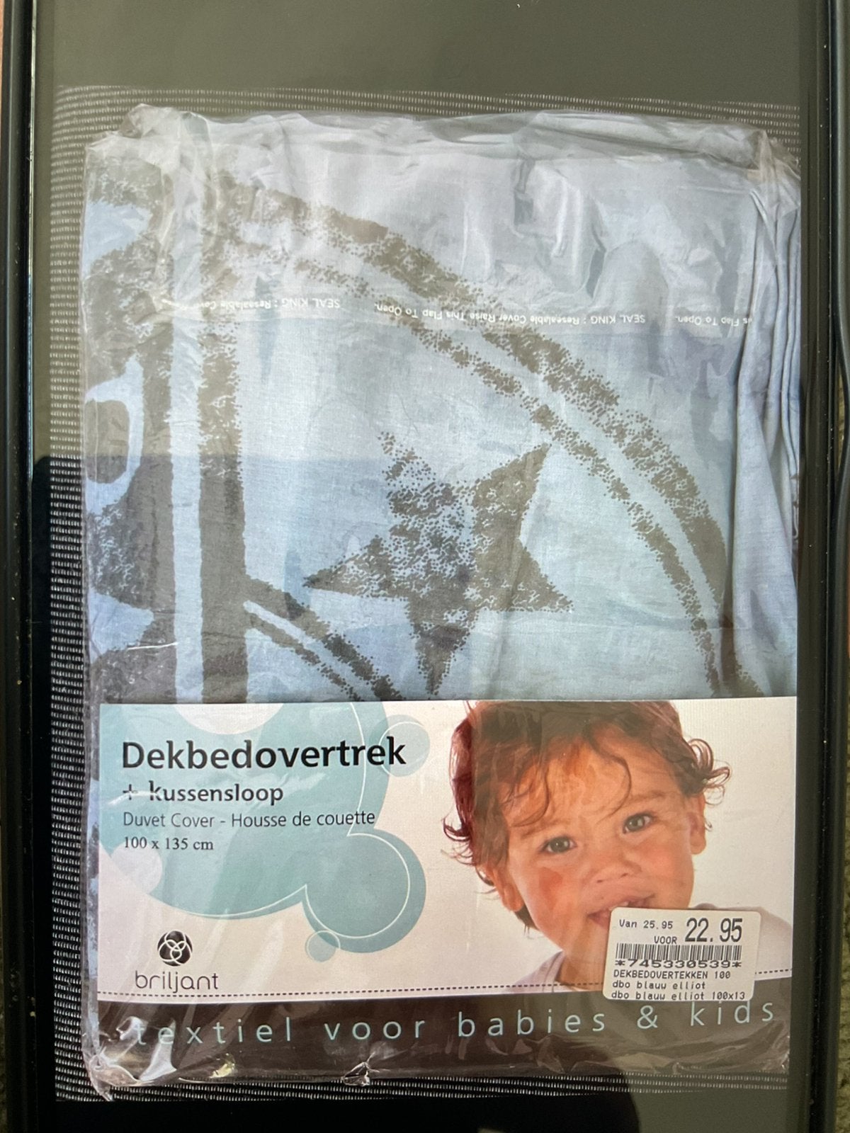 Nieuw dekbedovertrekje, Ophalen, Blauw, Dekbedovertrek, Zo goed als nieuw
