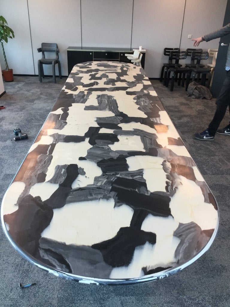 Dirk van der Kooij - First Edition MeltingPot table oval16P, Meerkleurig, Ophalen of Verzenden, Kunststof, Gemerkt