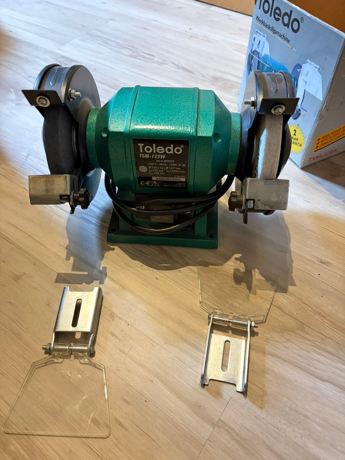 Slijpmachine Toledo z.g.a.n., Doe-het-zelf en Verbouw, Ophalen of Verzenden, Minder dan 700 watt, Werkbankslijpmachine