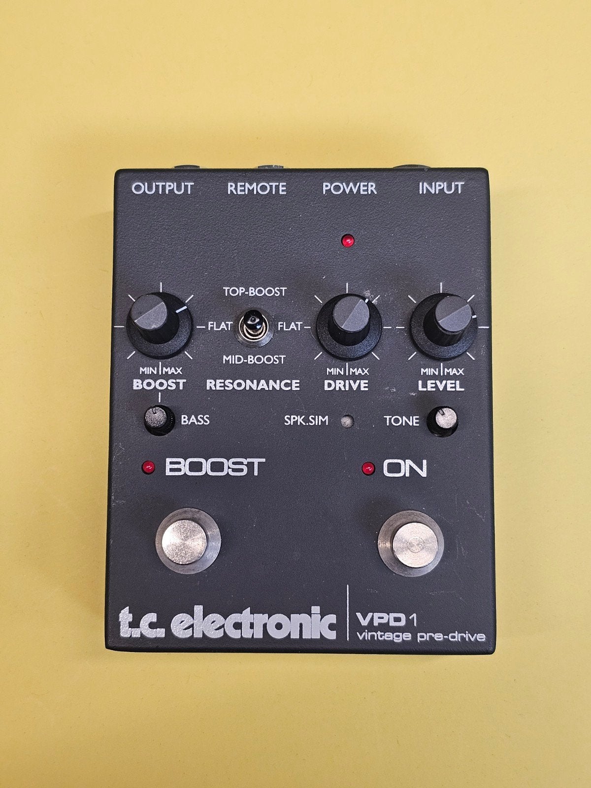 TC Electronic VPD1 Vintage Pre-Drive, Info@tcelectronic.com, TC Electronic, Ophalen of Verzenden, Zo goed als nieuw