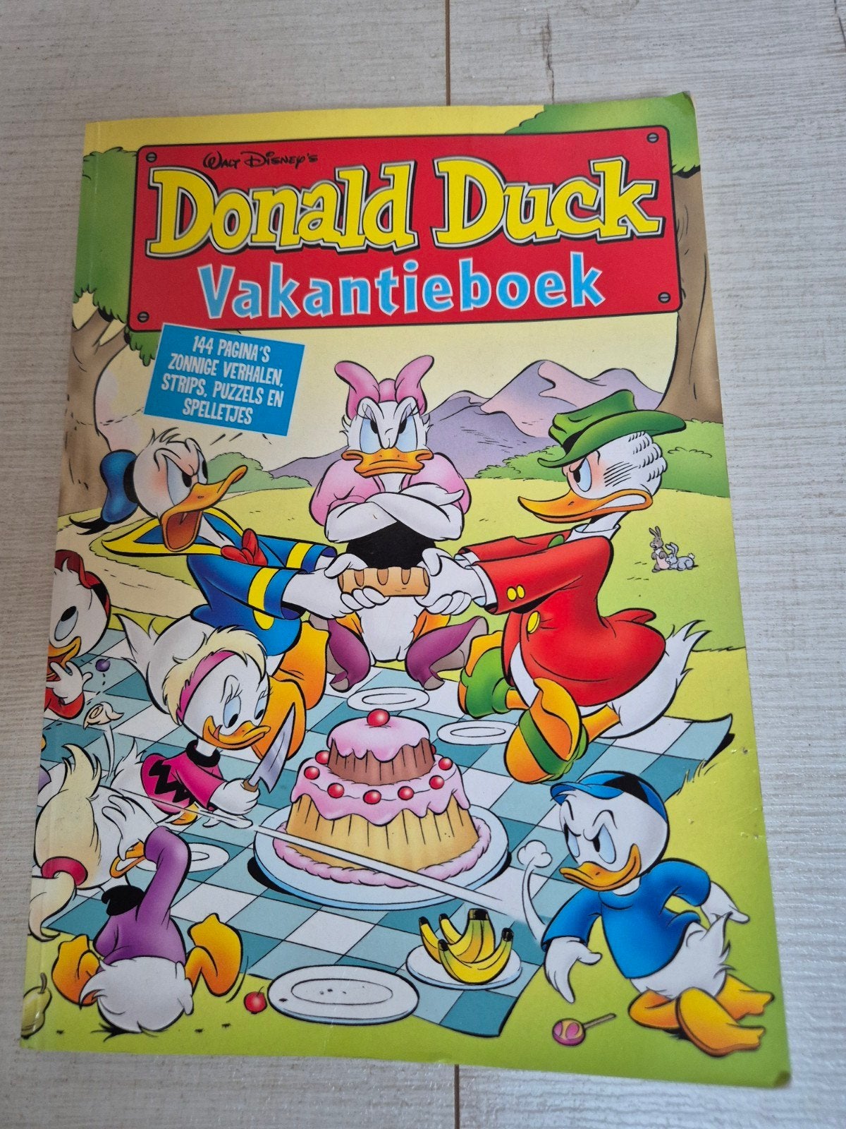 Donald Duck vakantieboek, Eén stripboek, Ophalen, Zo goed als nieuw, Walt Disney  Donald duck