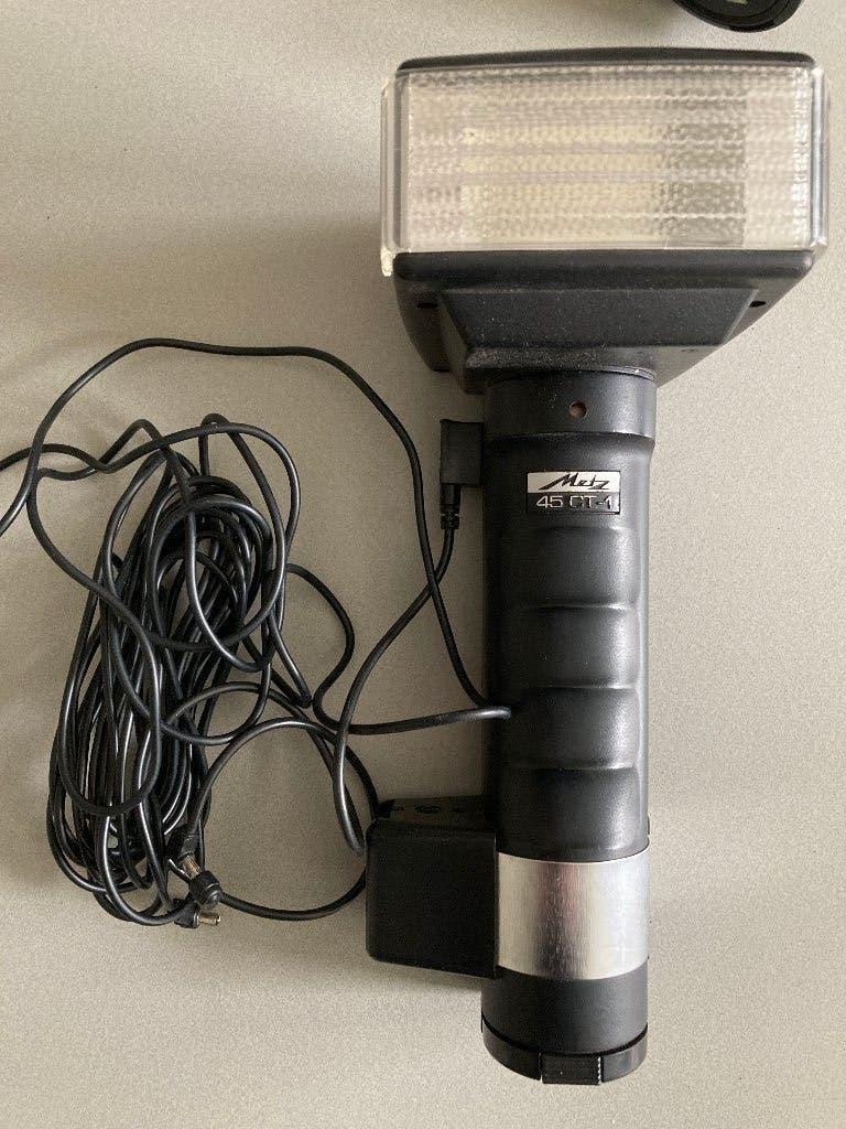 Metz 45 CT-1 flitser, Audio, Tv en Foto, Ophalen of Verzenden, Gebruikt, Compact, Overige Merken