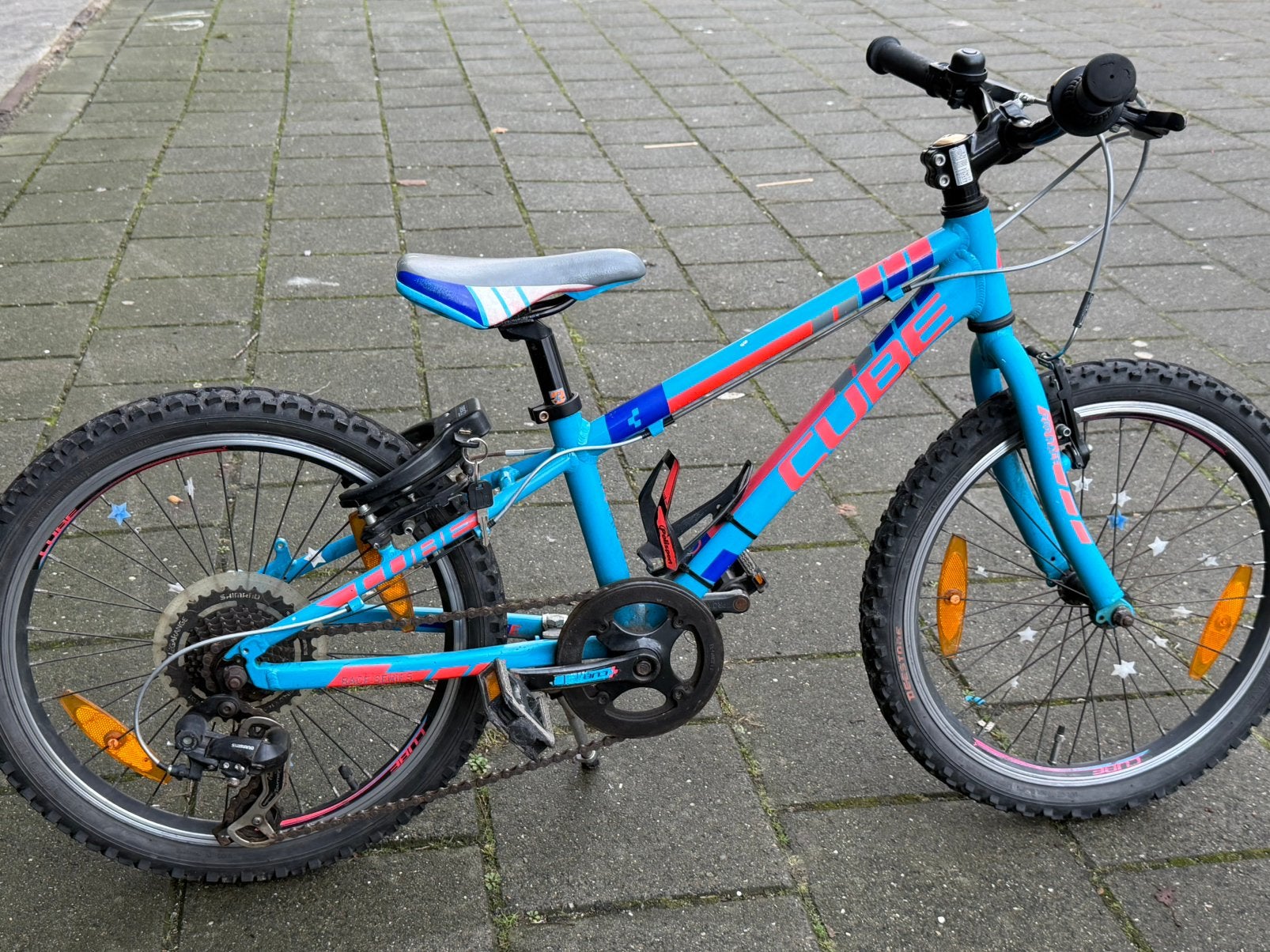 Cube 20inch mountainbike, Ophalen, Velgrem, 20 inch, Versnellingen