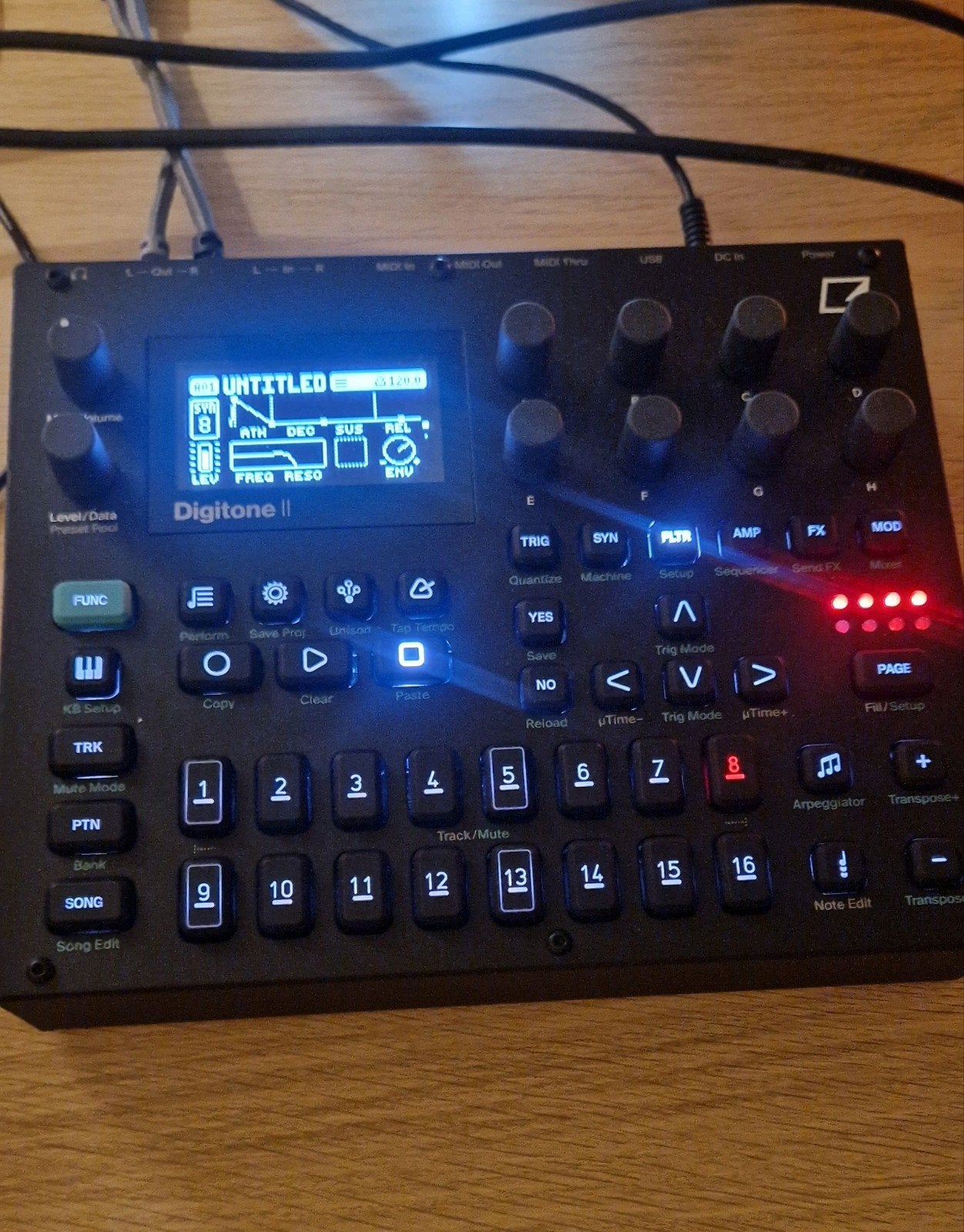 Elektron Digitone 2, Muziek en Instrumenten, Ophalen, Zo goed als nieuw, Overige aantallen, Overige merken