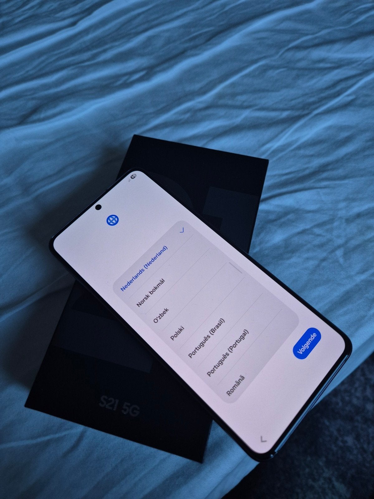 Samsung Galaxy S21 met originele doos, Telecommunicatie, Mobiele telefoons | Samsung, Ophalen, Gebruikt, Zwart, Touchscreen