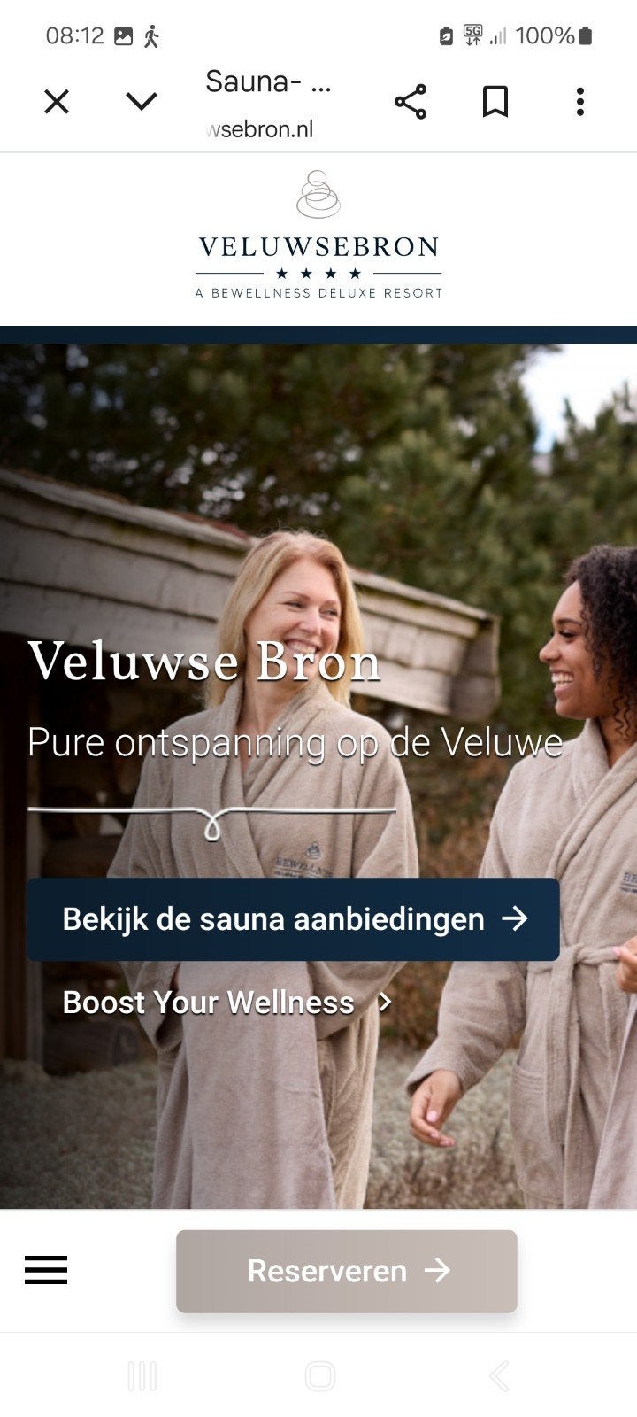 DIT WEEKEND 3+4/10 Aufguss Weekend bij Veluwse Bron te Emst, Twee personen, Cadeaubon, Spa of Sauna