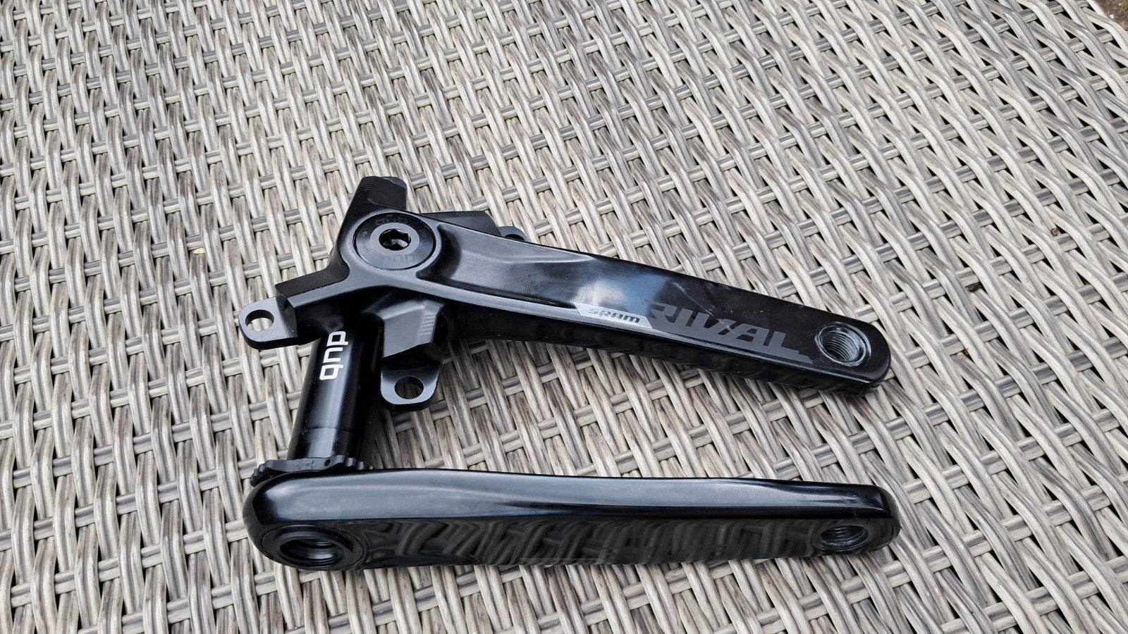 SRAM Rival Crankstel zonder vermogensmeter 48/35T, Fietsen en Brommers, Fietsonderdelen, Crankstel of Pedalen, Gebruikt, Ophalen of Verzenden