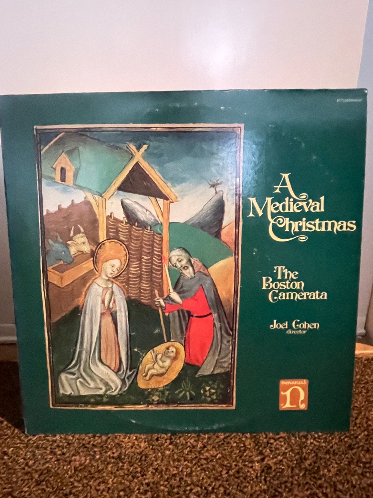 A Medieval Christmas - The Boston Camerata LP, LP, Gebruikt, Overige genres, Ophalen of Verzenden