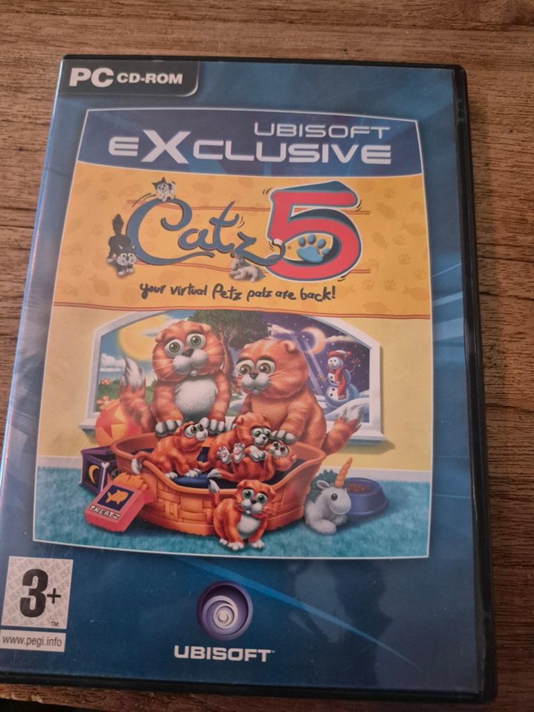 Catz 5 PC CD-ROM - Je virtuele huisdieren zijn terug!, Gebruikt, 1 speler, Ophalen of Verzenden, Vanaf 3 jaar