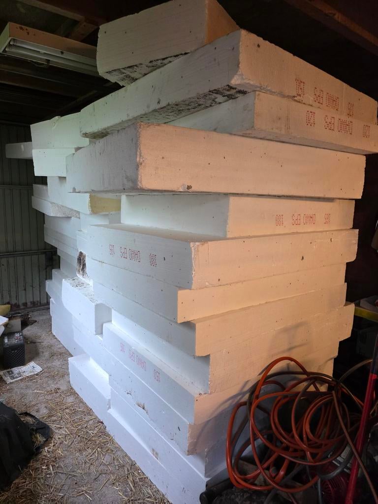 Afschot isolatie 120mm t/m 225mm. Ongeveer 35m2., Doe-het-zelf en Verbouw, Isolatie en Afdichting, Ophalen, Overige materialen