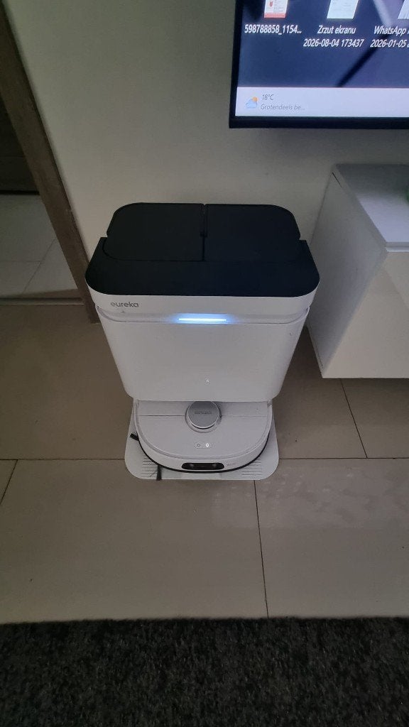 Eureka J15 Ultra Robotstofzuiger met garantie, Witgoed en Apparatuur, Overige merken, Bedienbaar via app, Zo goed als nieuw, Robotstofzuiger