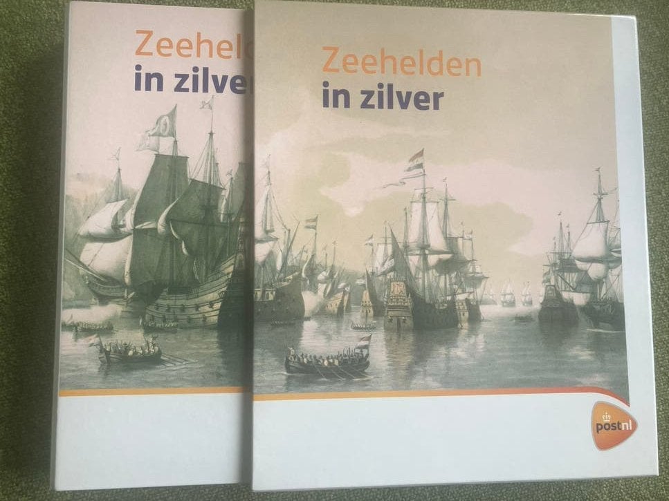 Zeehelden in Zilver: 12 postzegels, € 147,60 nominale waarde, Postzegels en Munten, Postzegels | Nederland, Verzenden, Na 1940