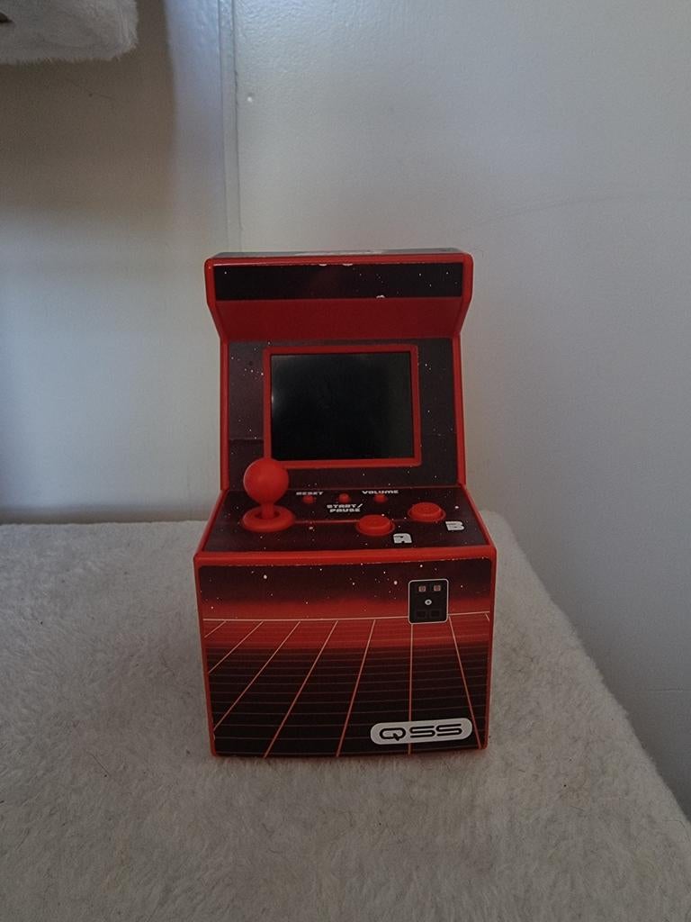 Mini Arcade Machine QSS - Retro Gaming Plezier!, Ophalen of Verzenden, Overige merken, Zo goed als nieuw