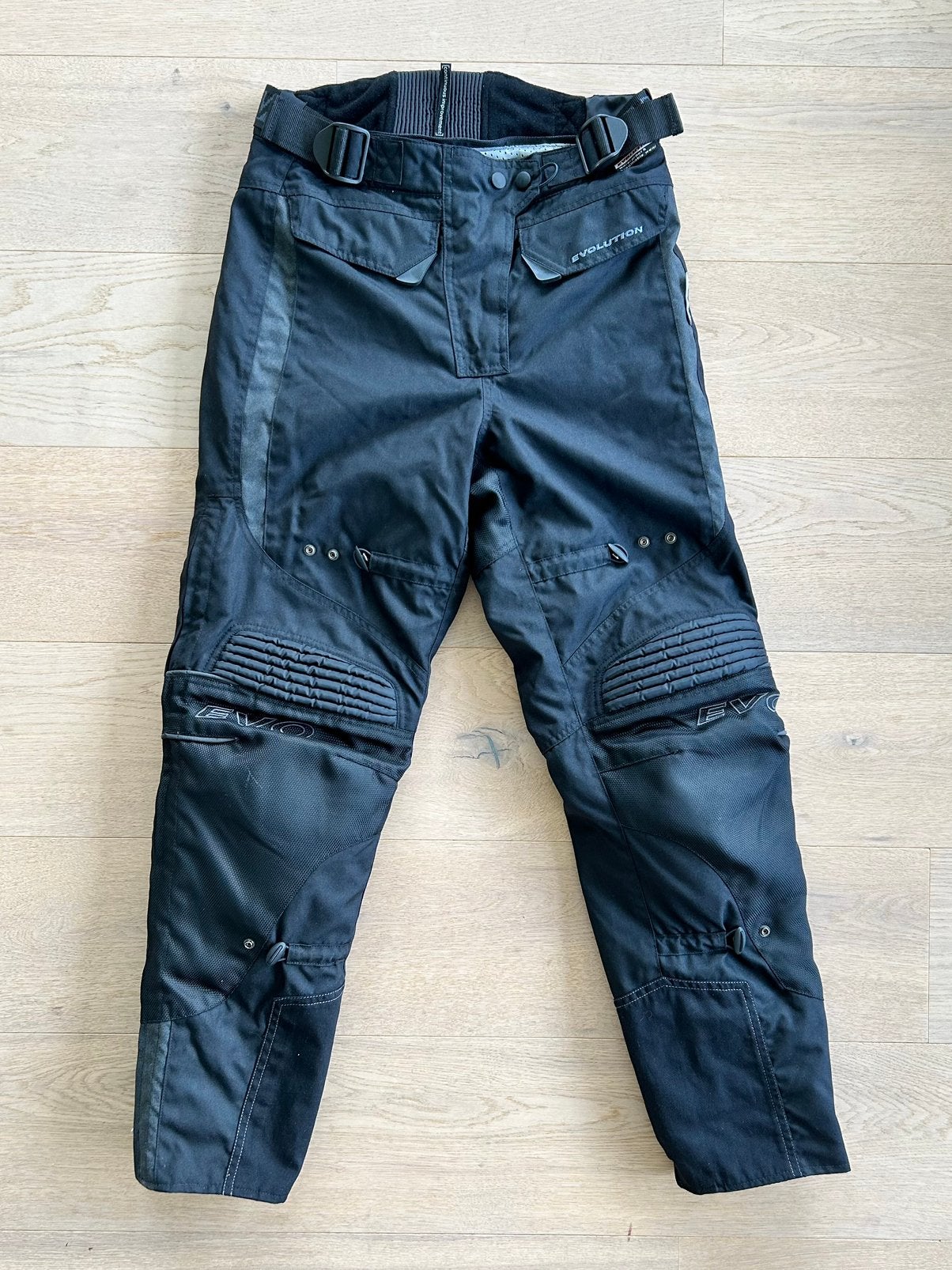 Dames motorbroek (Evolution), Ophalen of Verzenden, Tweedehands, Dames, Broek | textiel