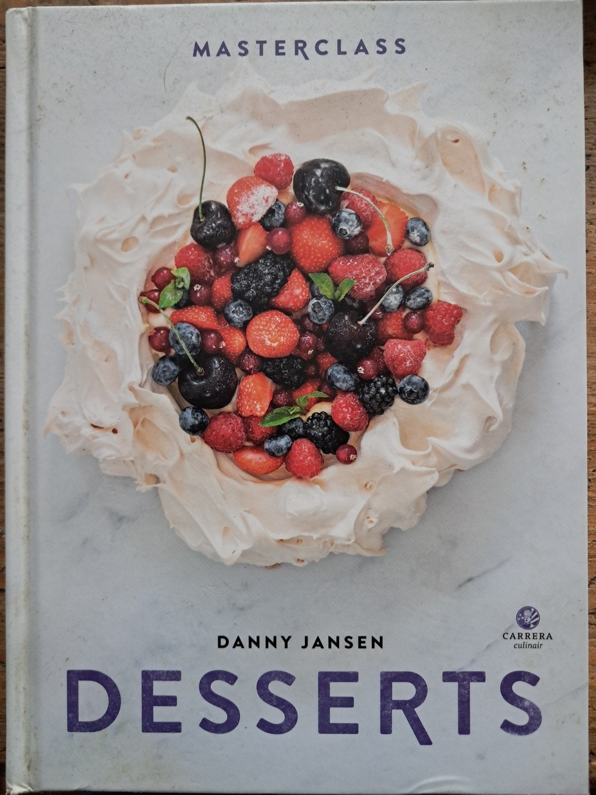 Masterclass Desserts - Danny Jansen kookboek, Ophalen of Verzenden, Zo goed als nieuw, Danny Jansen, Taart, Gebak en Desserts