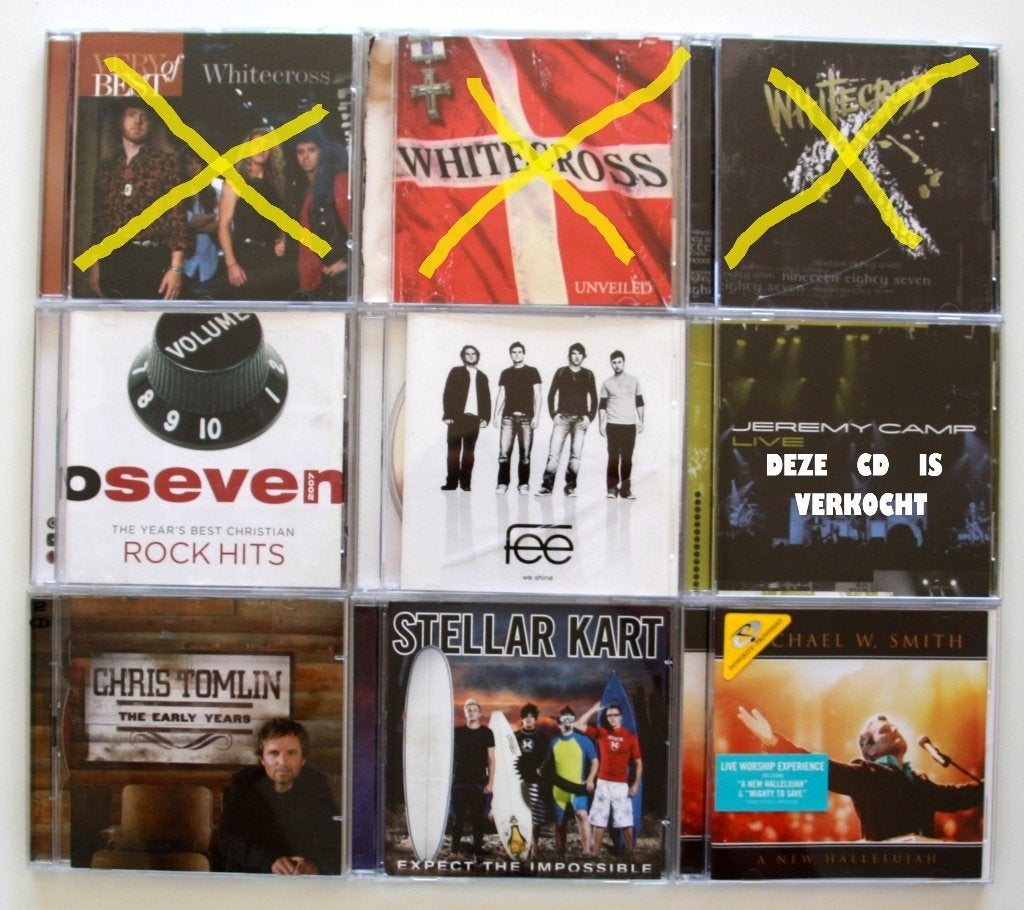 Stellar Kart Whitecross Chris Tomlin Michael W Smith CD, Cd's en Dvd's, Ophalen of Verzenden, Zo goed als nieuw, Pop of Rock