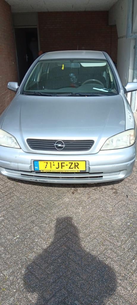 Opel Astra 1.6 16V 5D AUT 2002 Grijs, Auto's, Opel, 4 cilinders, 49 €/maand, Origineel Nederlands, Particulier