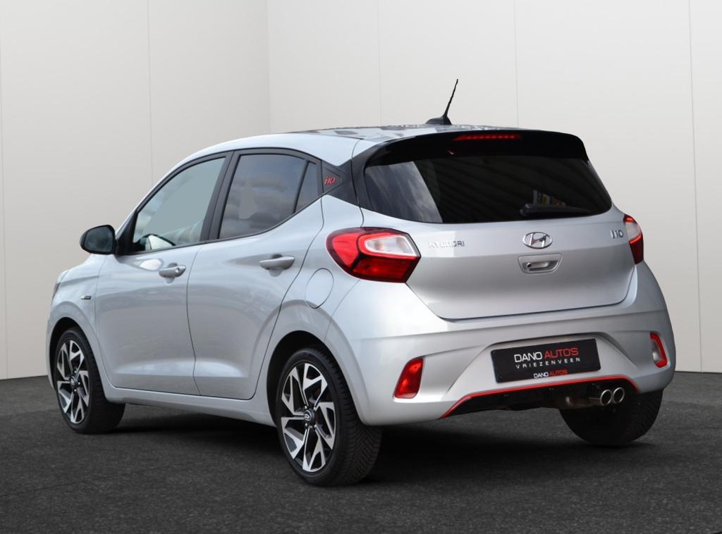 Hyundai i10 1.0 T-GDI N Line 5p Camera/LED/Carplay/16'' inch, Stof, Gebruikt, Bedrijf, Handgeschakeld