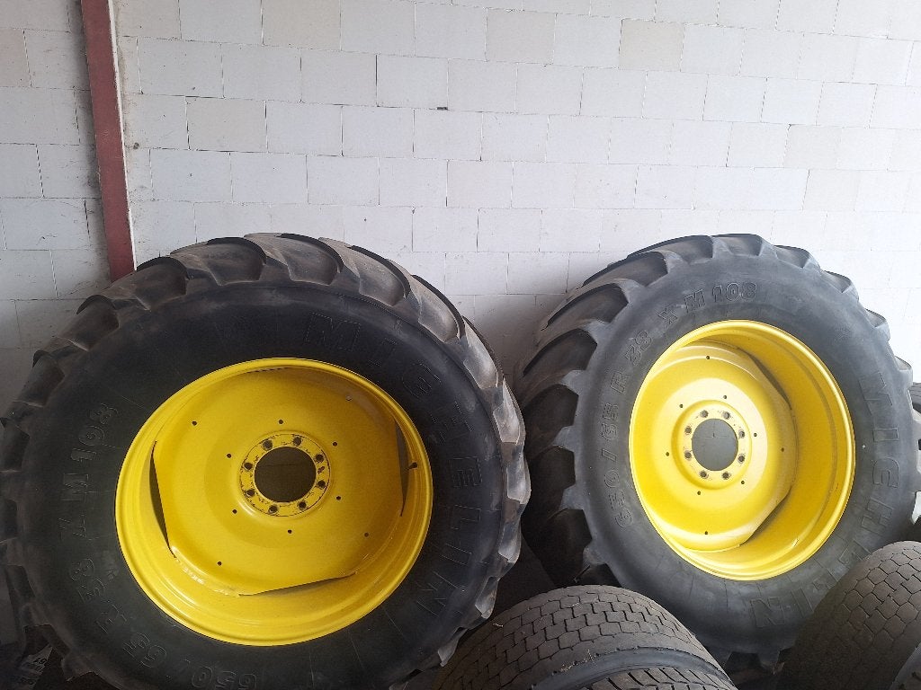 Tractorpulling banden michelin 38inch op velg., Ophalen, Gebruikt