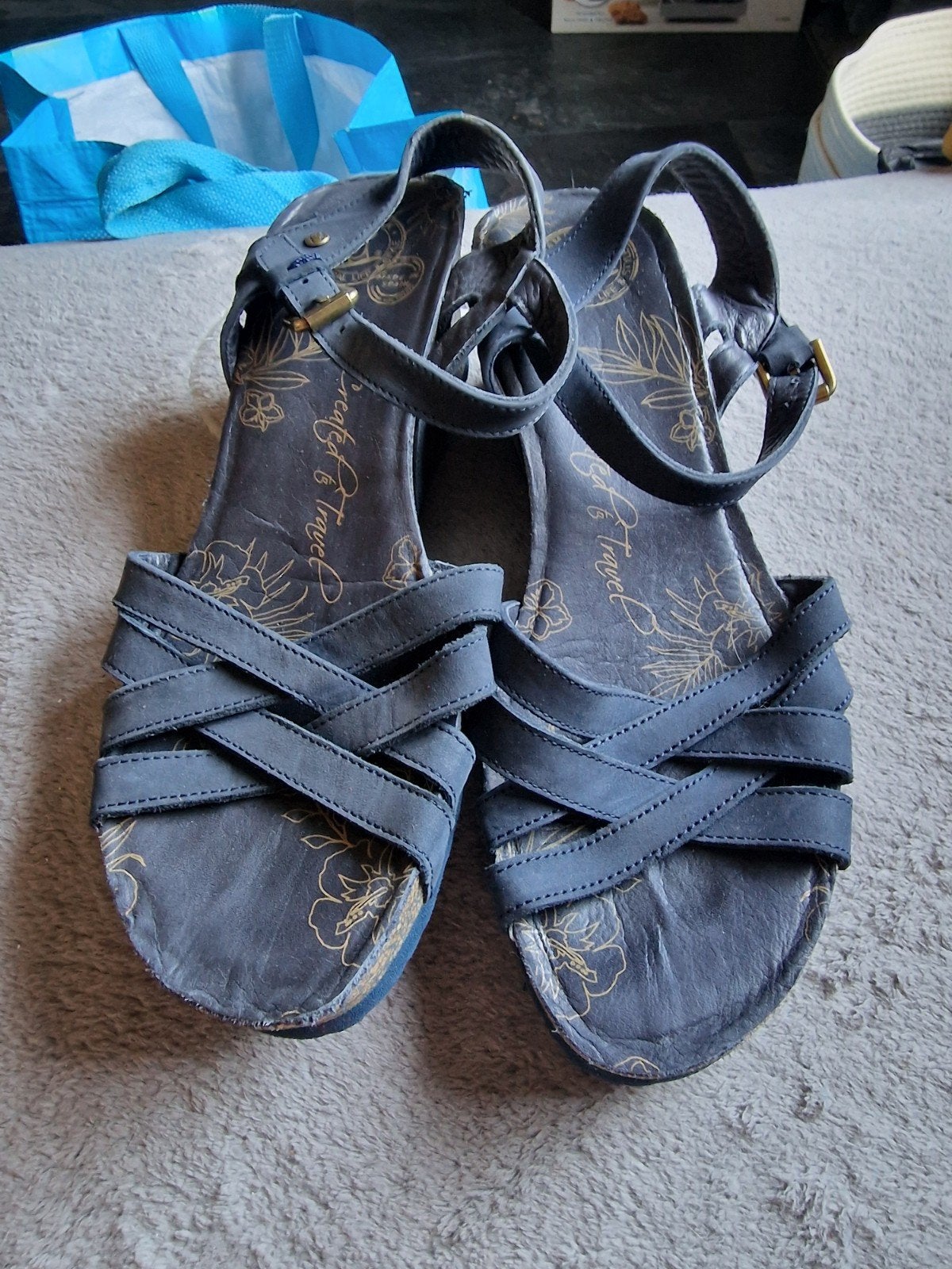 Panama Jack sandalen, maat 41, Ophalen, Blauw, Sandalen of Muiltjes, Panama Jack