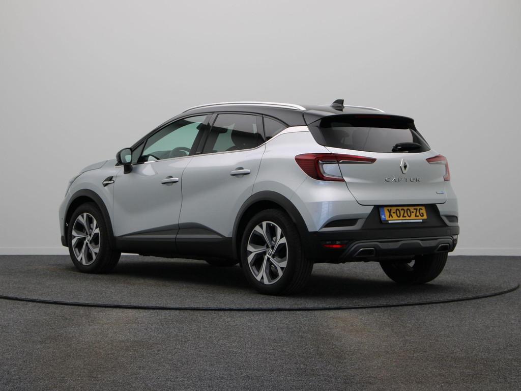 Renault Captur 1.6 E-Tech Hybrid 145 R.S. Line | Adaptieve C, Auto's, Renault, Gebruikt, 715 kg, Leder en Stof, Bedrijf
