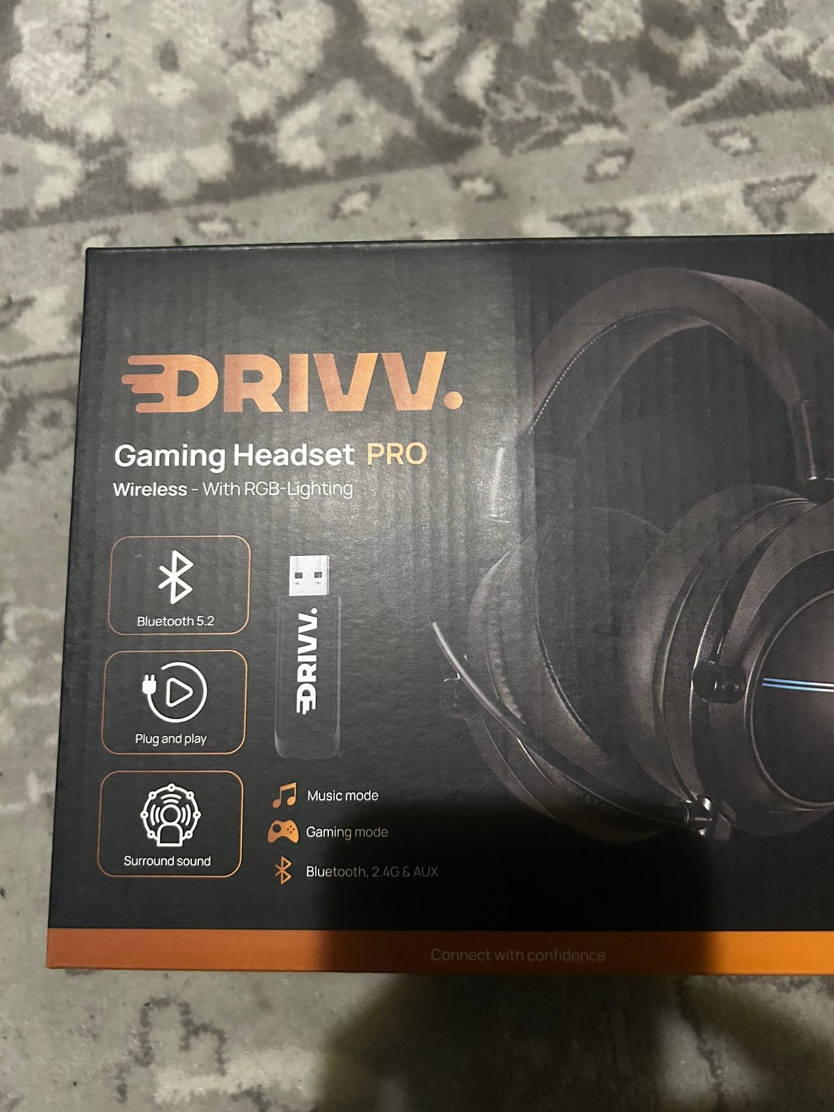 nieuwe gaming headset, Nieuw, On-ear, Ophalen of Verzenden, Draadloos
