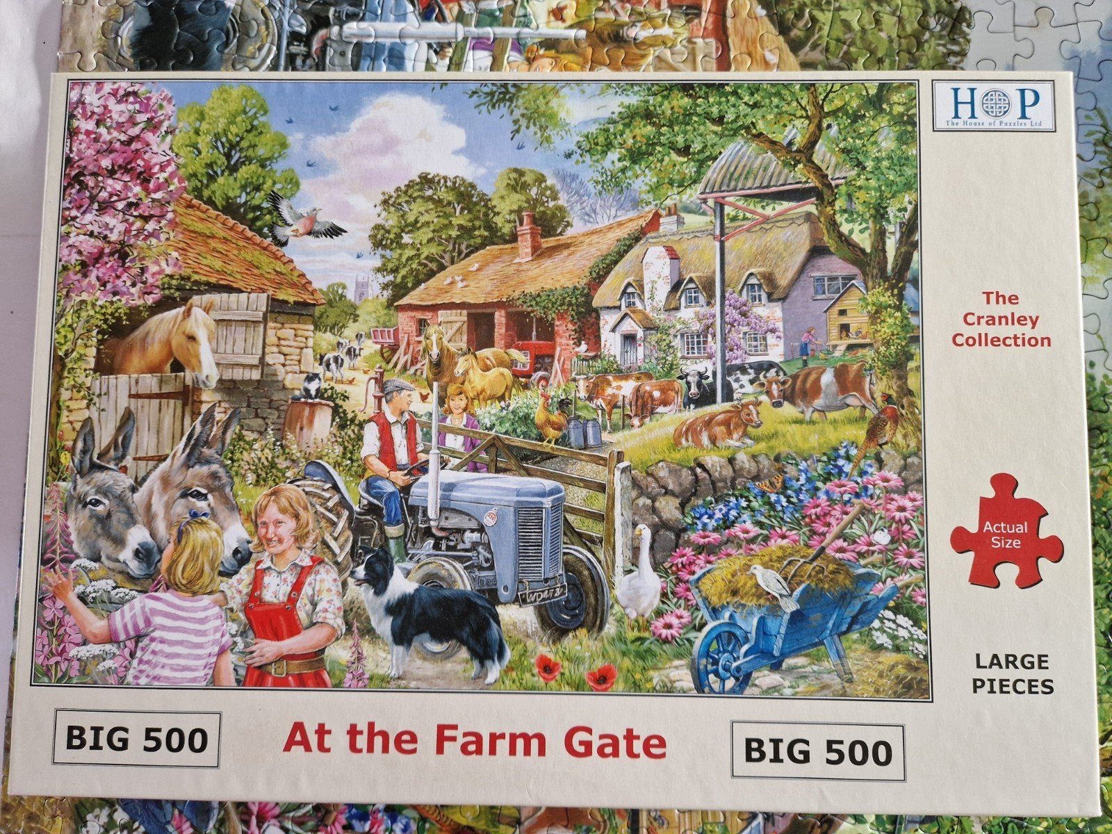 HOP puzzel 500XL stukjes, Ophalen of Verzenden, Gebruikt, Legpuzzel