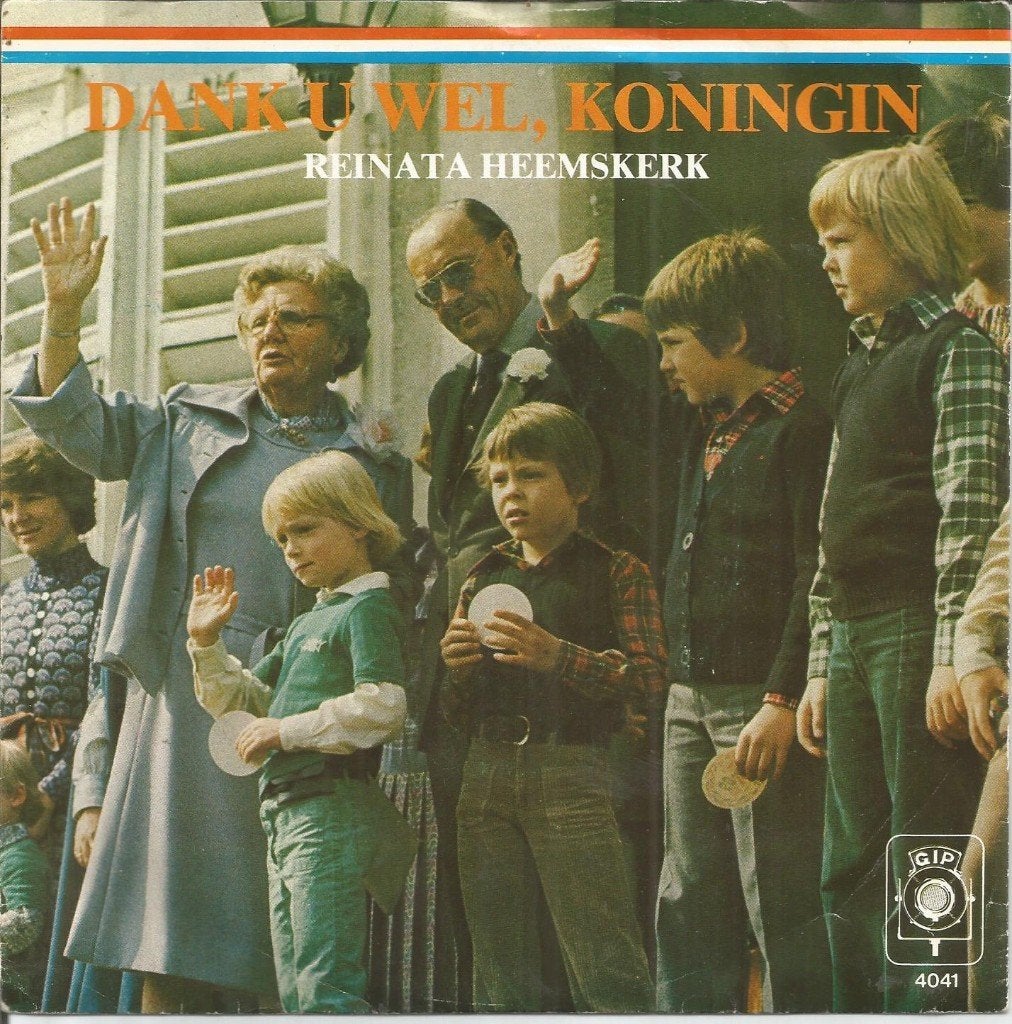 Reinata Heemskerk – Dank U Wel, Koningin (1979), Gebruikt, Fotohoes, 7 inch, Ophalen of Verzenden