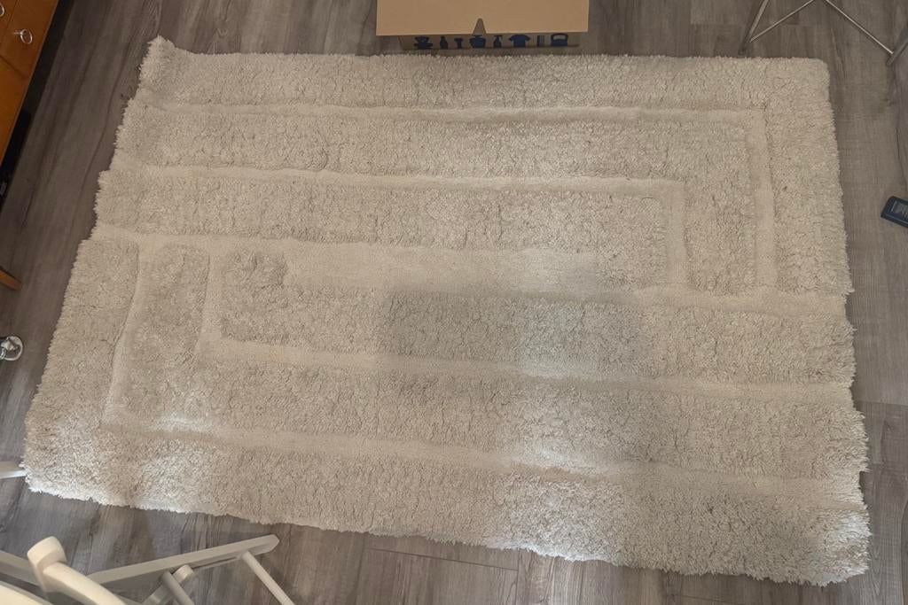 Westwing rug white highfloor, Huis en Inrichting, Stoffering | Tapijten en Kleden, Ophalen, Gebruikt, Rechthoekig, 150 tot 200 cm