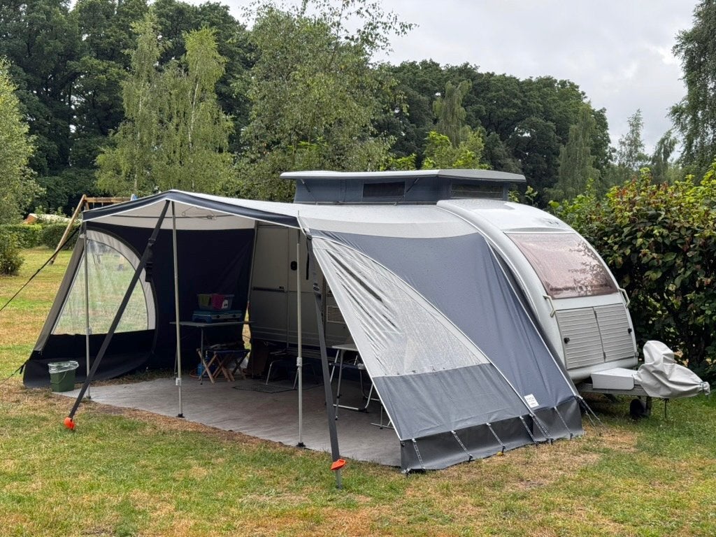 Luifel voor Kip Kompakt caravan met hefdak, Ophalen, Zo goed als nieuw