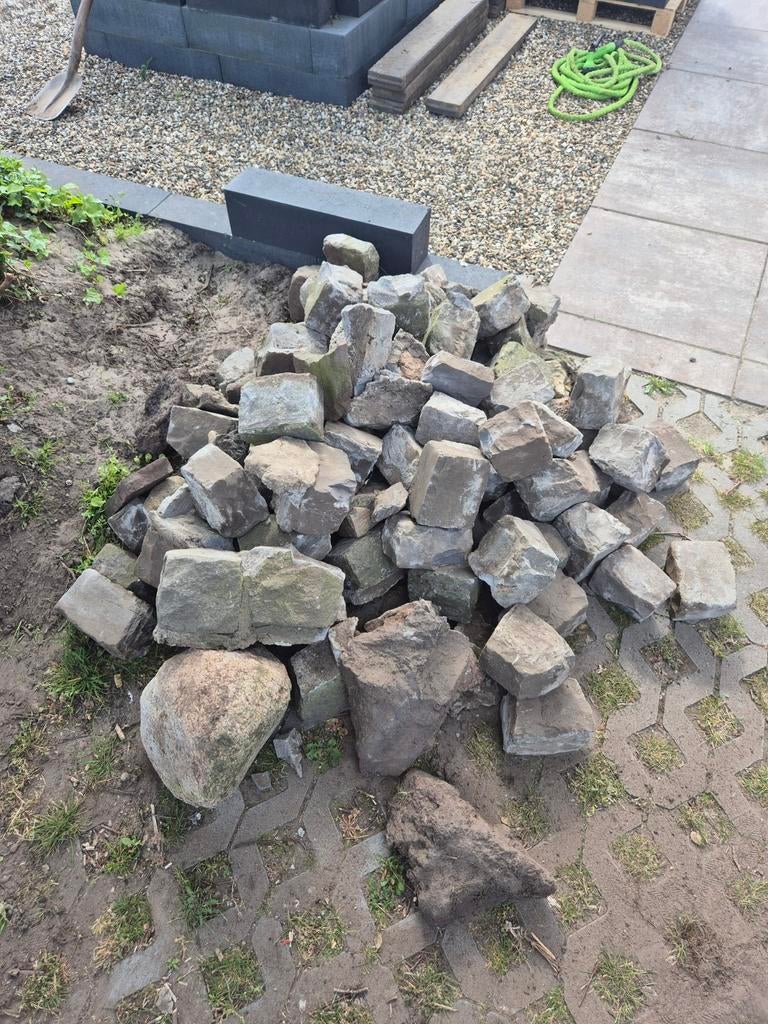 Keien en stenen gratis ophalen, Ophalen, Gebruikt, Grijs, Kei