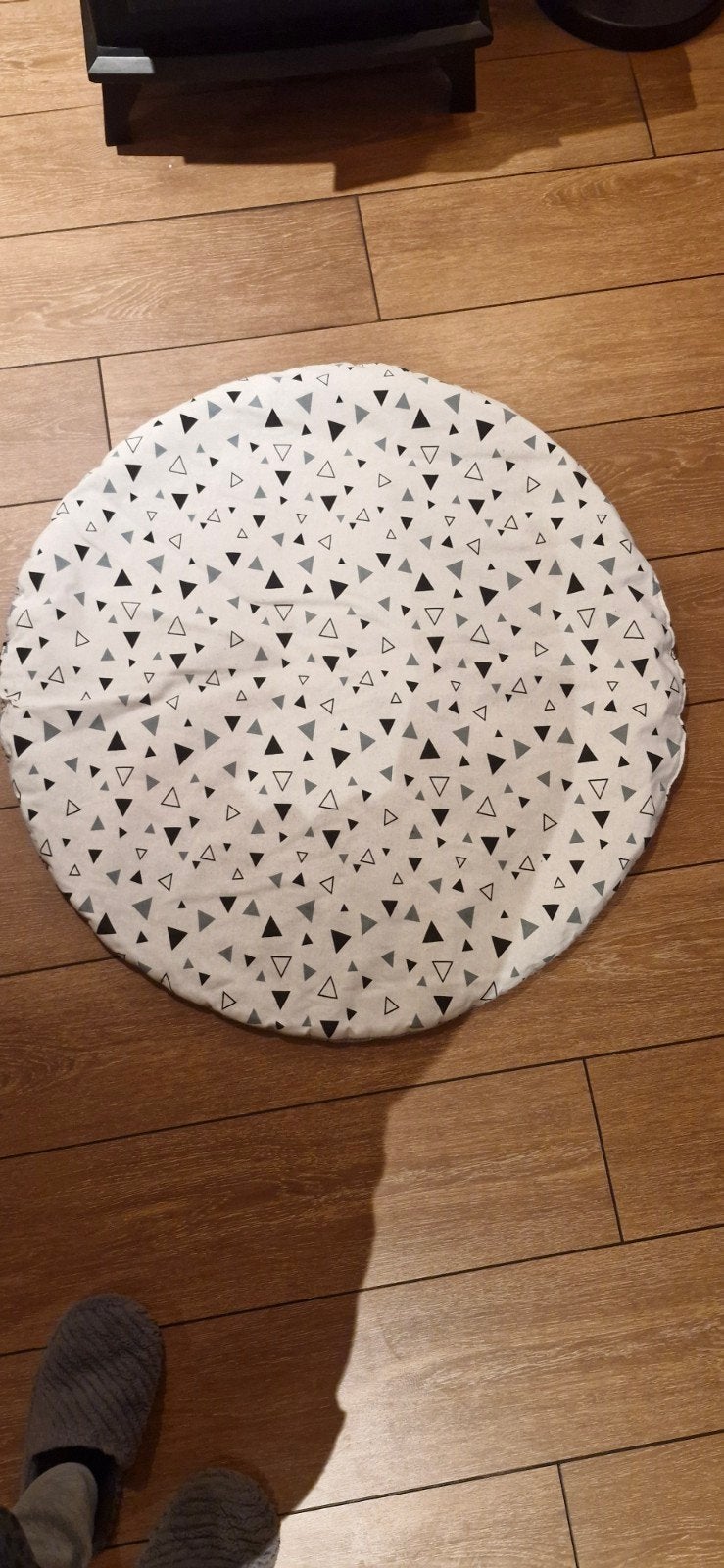 Bobita boxkleed rond -  wafelstof/triangel print, Ophalen of Verzenden, Zo goed als nieuw