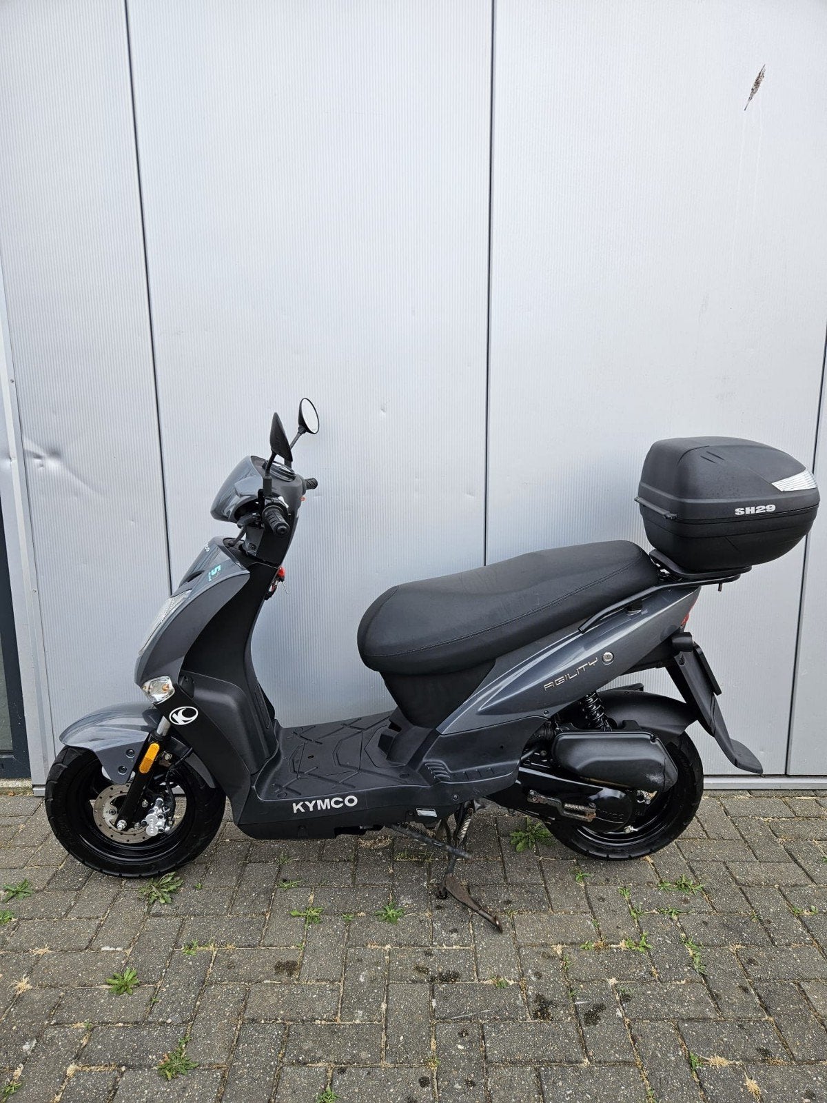 Kymco Agility 45Km Bromscooter 2024 Grijs 5734Km, Fietsen en Brommers, 1161AK, Gebruikt, Kymco, Ophalen of Verzenden