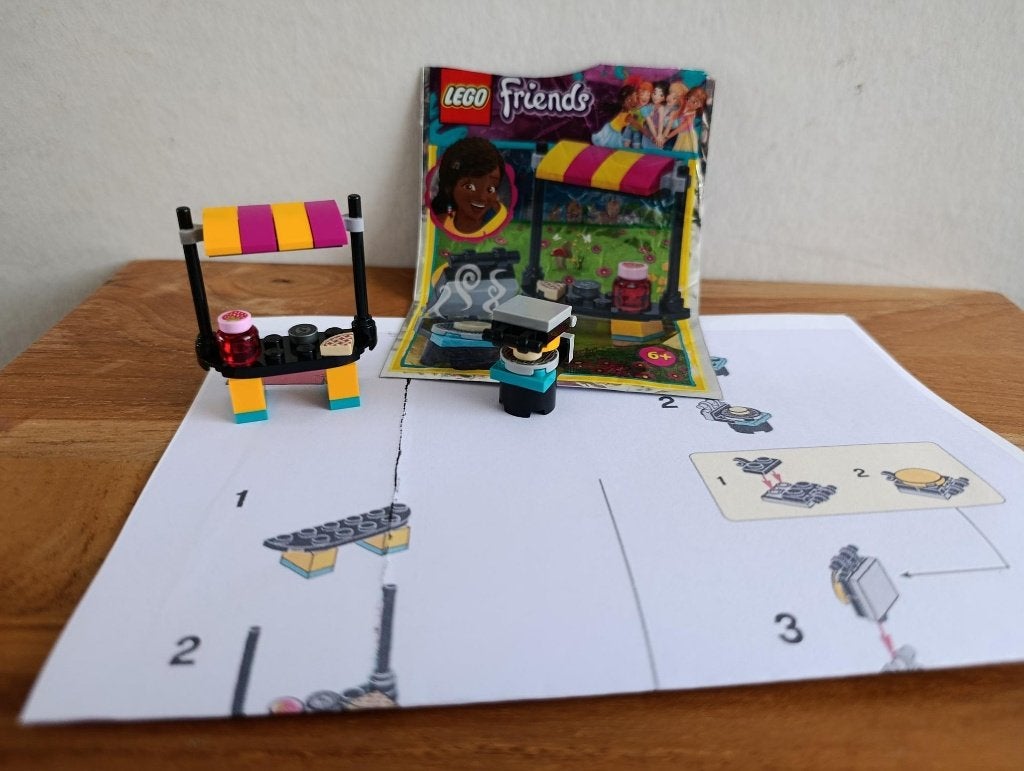 Lego Friends 561905 BBQ., Gebruikt, Lego, Friends, Ophalen of Verzenden
