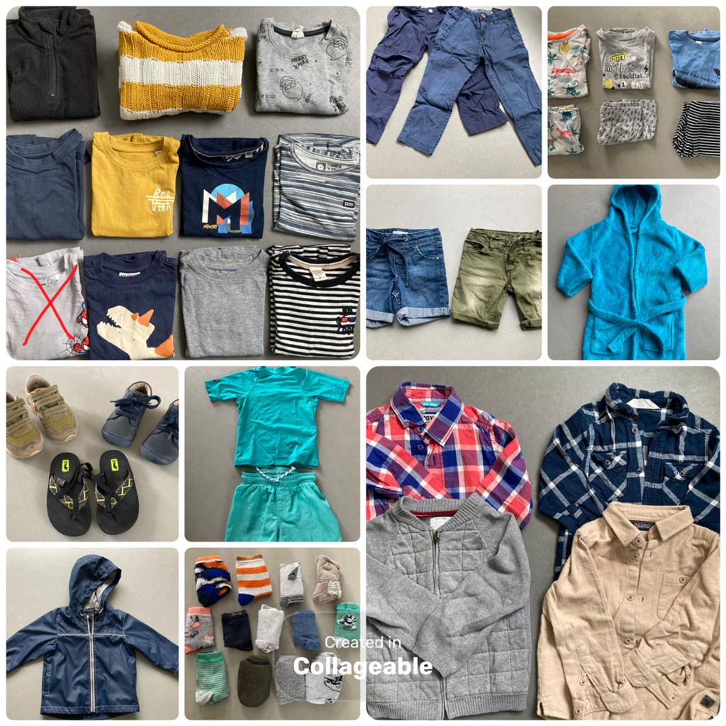 Groot kledingpakket maat 86/92 jongen lente/zomer, Ophalen of Verzenden, Gebruikt, Maat 86